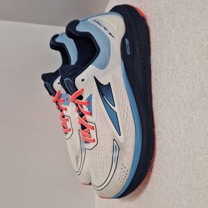 Altra Paradigm 6 White/Navy/Blue Running Shoes AL0A5484446 Women's Size 8.5